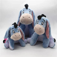 Disney Plushies 23/28/48cm Winnie The Pooh Kawaii Eeyore Stuffed Plush Toys Cute Eeyore Soft Animal Plush Dolls Kids Gifts00