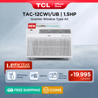 TCL 1.5HP Eco Inverter Window-Type Air Conditioner - TAC-12CWI/UB Aircon