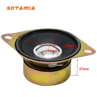SOTAMIA 2Pcs 2 Inch Tweeter 8 Ohm 10W Treble Audio Speaker Unit DIY Sound Home Theater With Ear Mini Speaker