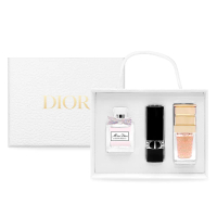 Dior 迪奧 精萃再生香氛禮盒(淡香水 5ml + 唇膏 #999 1.5g + 微導精露 5ml)
