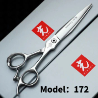 HIKARI barber scissors VG10 material hair scissors Flat hair thinning scissorsProfessional barber shop tools scissors