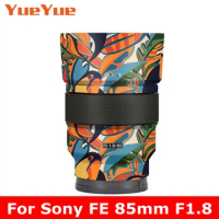 Stylized Decal Skin For Sony FE 85mm F1.8 Camera Lens Sticker Vinyl Wrap Anti-Scratch Film Coat FE 85 1.8 F/1.8 851.8 SEL85F18