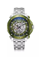 Expedition Expedition Jam Tangan Pria - Silver Green - Stainless Steel - 6402 MABTOGN