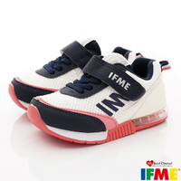 ★IFME日本健康機能童鞋-半氣墊運動機能款IF30-011501白(中小童段)