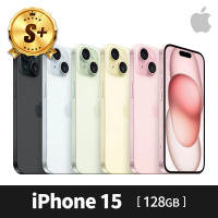 Apple S+級福利品 iPhone 15 128G(6.1吋)口袋行動電源組