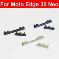 Power Volume Button For Motorola MOTO Edge 30 Neo Edge 30Neo On OFF Power Volume Side Key Flex Cable Parts