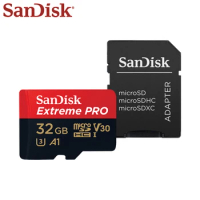 SanDisk Extreme Pro Micro SD Card Up to 170MB/s read V30 U3 256GB 128GB 64GB A2 TF Card 32GB A1 Memory Card with SD Adapter