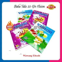 [ PAK ] Buku Tulis VISION 32 Lembar Grosir (Isi 10 Buku)