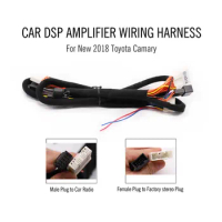 PUZU #58 Car DSP Amplifier plug and play cable for new Toyota camry after 2018
