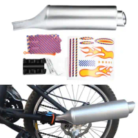 Bicycle Exhaust Sound System Engine Sounds Effect Bicycle Turbo Exhaust Pipe
