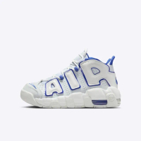 【NIKE 耐吉】Air More Uptempo 大童 休閒鞋 運動 復古 大AIR 氣墊 白藍(FN4857-100)