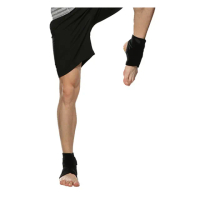 【菁炭元素】可調式專業高端彈力超透氣運動護踝(贈針織護膝一對)