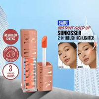 Maybelline Sunkisser 2-in-1 Highlighter Blush untuk Instant Gold Up! Hasil Fresh Glow Cheek 08 Shade