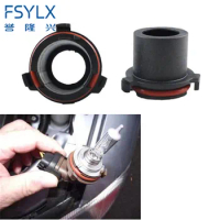 FSYLX 2pcs Halogen H7 HID Xenon Bulb Adapter Retainer Socket Holder For Vauxhall Opel Astra MK4/G Hid Xenon Lamp Adaptor