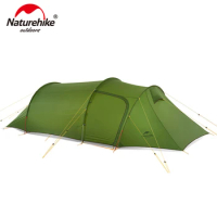 Naturehike Balos Ultra Light Tunnel Tent Outdoor 3 Person Camping Windproof and Rainproof Tent