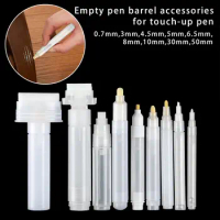 Repeatable Use Plastic Barrels Tube Paint Pen Accessories Empty Rod Graffiti Pens Liquid Chalk Marker
