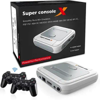 Super Console X Pro With 50000+ Games Support Out With Wireless Controller TV Game Console