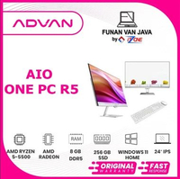 PC ALL IN ONE AIO ADVAN ONE PC R5 AMD Ryzen 5-5500/8GB/256GB SSD/AMD Radeon/WIN 11/24" FHD