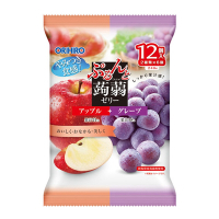 Orihiro 蒟蒻果凍-蘋果味葡萄味240g