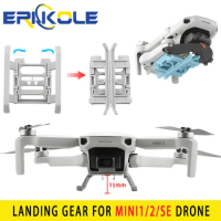 Landing Gear for Dji Mini 1/2/SE Drone Leg, Foldable Protective Extended Accessories Landing Gear for Mini/Mini 2/Mini SE