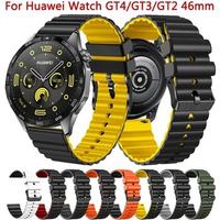 22mm Silicone Bands Belt For Huawei Watch GT4 GT 4 3 2 GT3 GT2 Pro 46mm SE Runner Strap Bracelet Huawei 4 3 Pro Sports Watchband