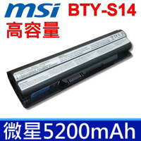 MSI 6芯 BTY-S14 電池 FR400 FR600 FR610 BTY-S14 BTY-S15 GE60 GE70 CR41 CR61 CR70 CX61 CX70