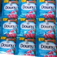 Pewangi Pakaian Downy biru Sunrise fresh Laundry Deterjen 12pcs