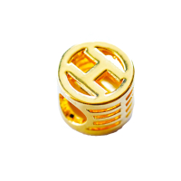 GR Alphabet H Charm 916/22K