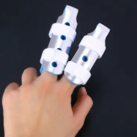 3 Sizes Finger Brace Support Posture Corrector Aluminium Finger Hand Splint Recovery Injury Pain Bending Deformation Correction