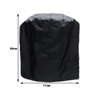 BBQ Grill Cover Waterproof Barbecue Cover Outdoor Barbecue Stove Cover Grill Barbeque Dust Waterproof Weber Heavy Duty Cover