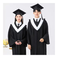 畢業生學士服1套含學士帽(畢業典禮 布置氣球 畢業衣服 學士帽 拍照道具 派對氣球 佈置)