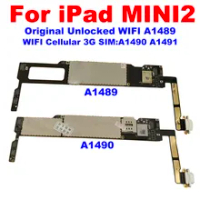 Logic board Original A1489 WIFI Cellular 3G A1490 A1491 For ipad MINI 2 motherboard Clean iCloud 16GB 32GB 64GB 128GB MINI2 MB