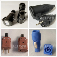 stage light audio sound power 3PIN 16A Industrial Plug 10A 40A AC Bakelite Plug Blue white Powercon Connector Schuko Power Plug
