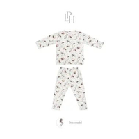 Little Palmerhaus - TENCEL™ Kids Pajamas 6.0 (Piyama Tencel Anak) 1-2 Years Mermaid