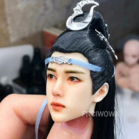 1/6 BJD Wig Doll Hair The Untamed Lan Wangji Wang Yibo Highend Handmade Collection Realistic Long Chinese Ancient Specia OB Doll