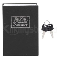 Dictionary Book Safe Brankas Buku Kamus Penyimpanan Barang Uang Perhiasan Deposit Box Rahasia Tersem
