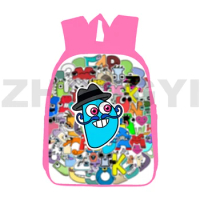 Letter Legend Alphabet Lore 3D Kawaii Backpack Women Fashion Travel Shoulder Bag 12/16 Inch Creative Children Cartoon Schoolbags
