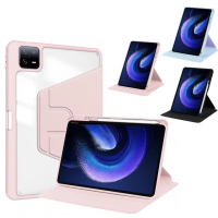 【SJ&J】Xiaomi PAD7 小米平板7 / 7 pro 11.2吋 平板電腦保護套 360度旋轉 皮套(筆槽設計 休眠喚醒)
