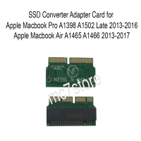 Kad Penyesuai Penukar PCI-E x4 M.2 NVMe SSD untuk MB Pro A1398 A1502 Akhir 2013-2016 & MB Air A1465