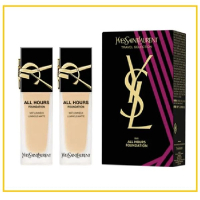 YVES SAINT LAURENT 聖羅蘭恆久粉底液兩支套裝 YSL ALL HOURS LIQUID FOUNDATION #LC2 DUO SET 25ML X2   
