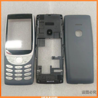 Full Complete Mobile Phone Housing Cover+English Keypad For Nokia 8210 4G Repair parts