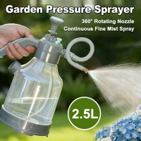 2.5L Garden Pressure Sprayer | Pam Racun Tangan 360° | Alat Siram Taman Serbaguna