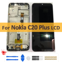 6.5" Original LCD Display For Nokia C20 Plus TA-1380 TA-1388 LCD Touch Screen Digitizer Assembly with Frame For Nokia C20Plus