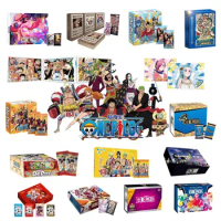 Wholesales One Piece Collection Cards Ssr Sp Booster Box Original Games For Children Game Box Party Table Games Gift Card