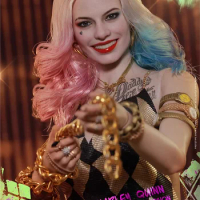 HOTTOYS MMS439 "Suicide Squad" Harley Quinn (gold dance costume version) 1:6 scale collection Action Figure Model Toys 29CM