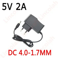 1PCS 5V 2A Charger Power Adapter Supply DC 4.0*1.7mm for Android TV Box for Sony PSP 1000 2000 3000 for Xiaomi mibox 3S