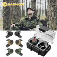 Tactical Headphones EARMOR M20 MOD3 Electronic Shooting Noise Canceling Headphones SWAT Duty Tactical Headphones