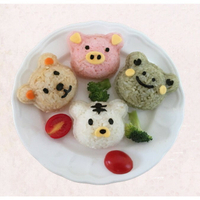【飯團模-4兄弟】壽司模 飯糰模 小熊和小伙伴四兄弟 便當 壽司工具 飯模