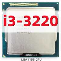 Used Desktop Dual Core LGA 1155 Processor i3-3220 CPU 3.30GHz 22NM 55W Compatible With H61 B75 Motherboard