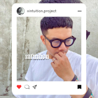 KACAMATA BOLDIE FRAME TEBAL IP - BLACK CLEAR